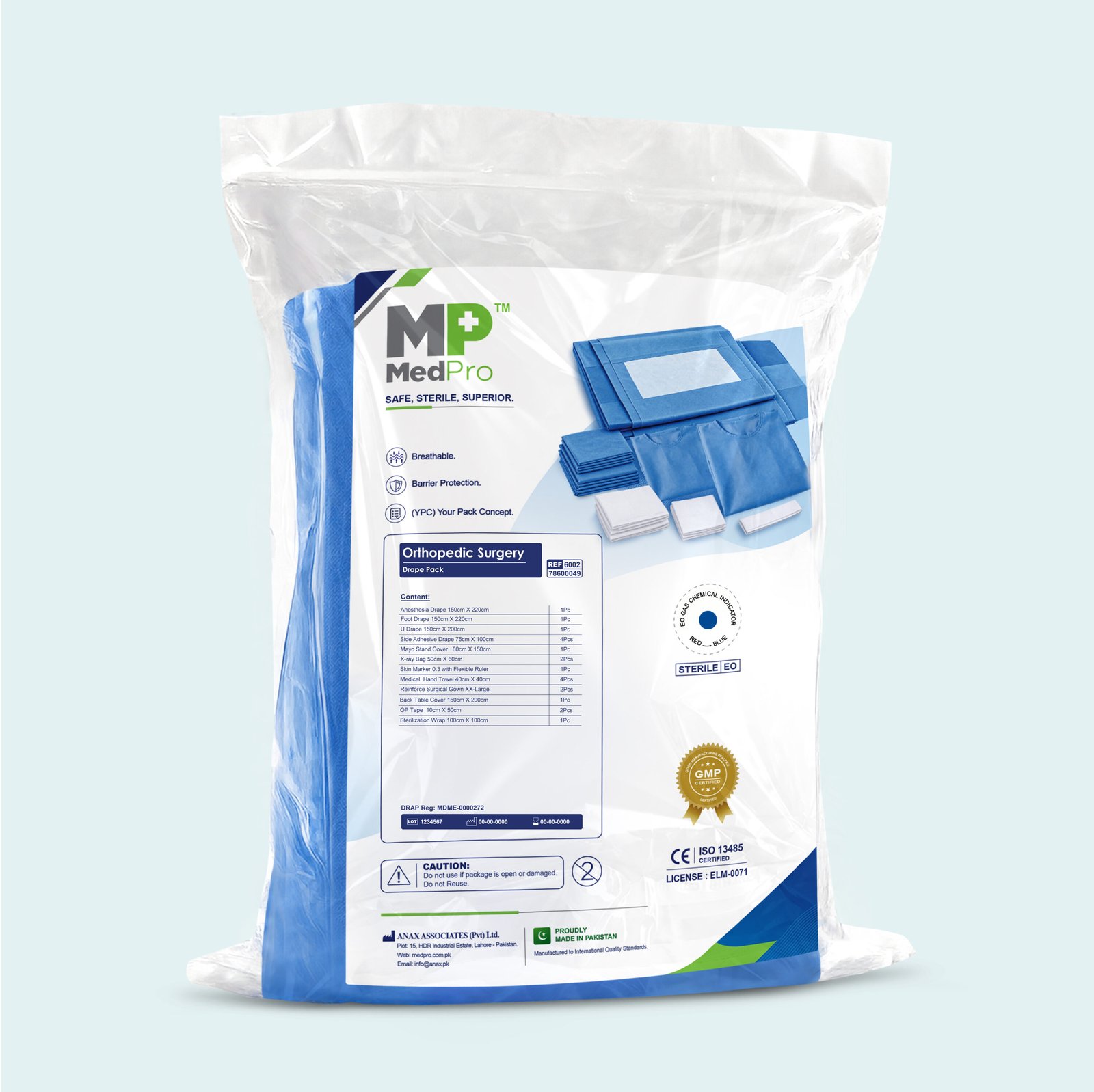 Orthopedic Drape Pack